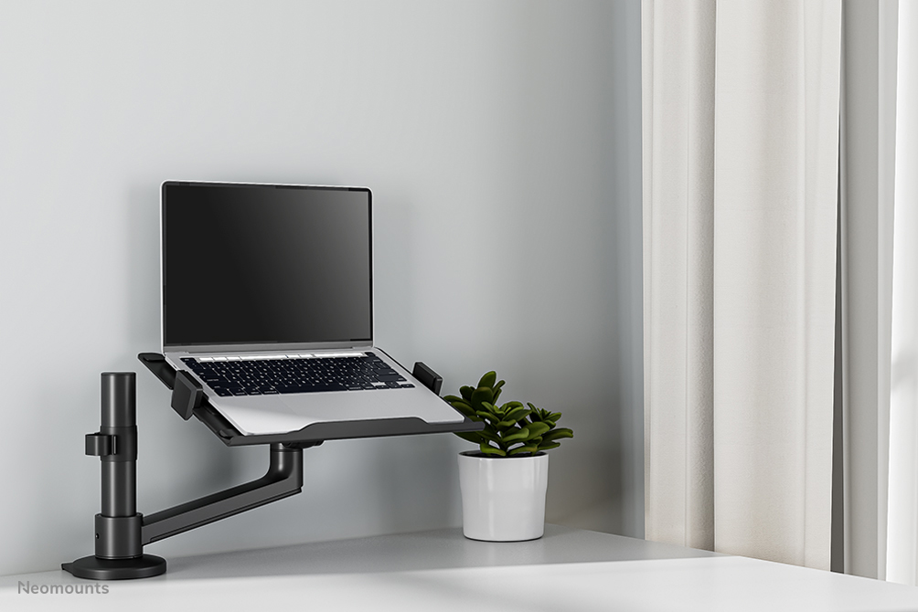 Neomounts DS20-425BL1 Tischhalterung für Laptops 11.6-17.3" - platzsparend